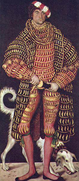 Lucas Cranach Portrat des Herzogs Heinrich der Fromme von Sachsen Spain oil painting art